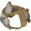 ONETIGRIS 6" Foldable Half Face Mesh Mask with Ear Protection,