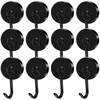LOVIMAG Magnetic Hooks for Cruise Cabins,110Lbs Black Swivel Magnet Hooks,Heavy