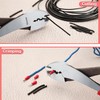 LEONTOOL Wire Crimping Tool with Cutter 8-Inch Electrical Pliers Terminal