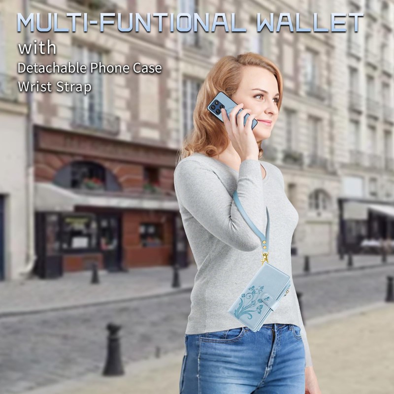 Lacass Compatible with Moto G Stylus 5G 2025/2026 Detachable Wallet