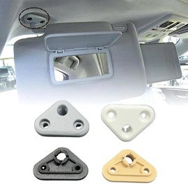 Sun Visor Mount Clip - Max Temp - Compatible with Subaru Forester Impreza Crosstrek Outback STI WRX | Visor Mount Clip Sun Visor Repair Bracket - USA Made (Gray)