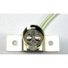 Bayonet Bulb Socket, BA15d base (1076, 1176 etc.), 2-hole Flange