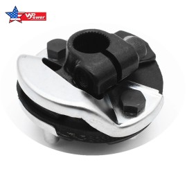 BP AutoParts Universal 1"-48 Spline x 13/16" - 36 Spline Rag Joint Steering Coupler Power Box