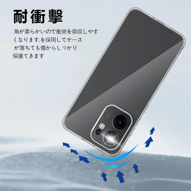 For OPPO Reno13 A ケース クリア 保護ケース オッポ レノ 13A