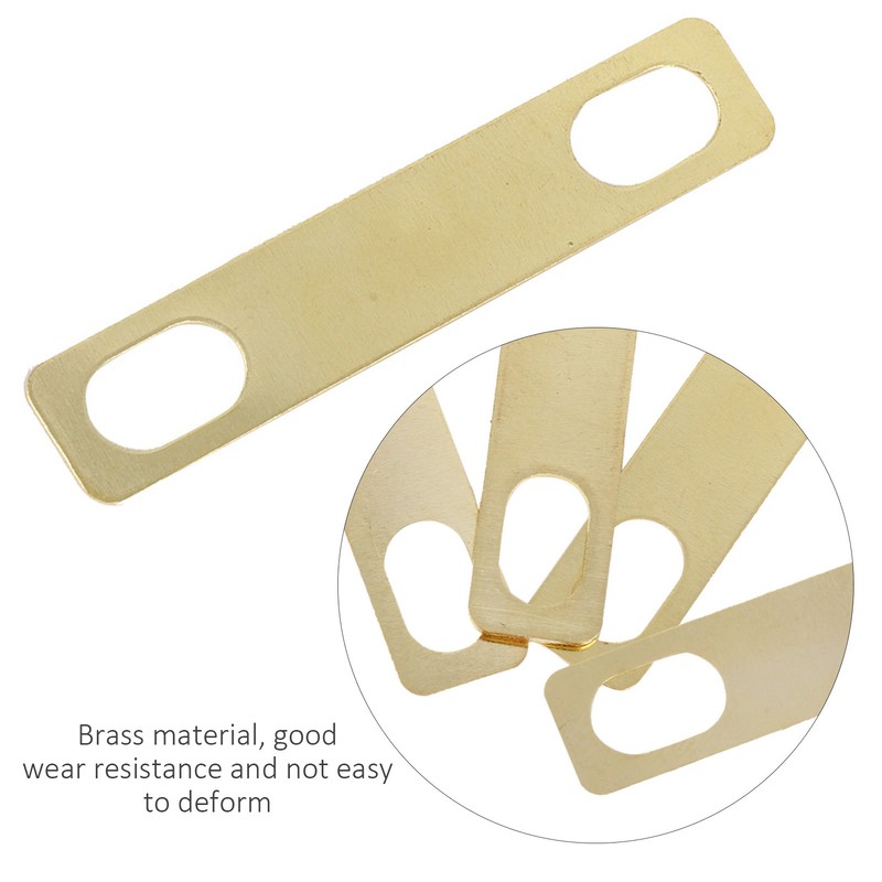 4Pcs Guitar Neck Shim Brass Material Heightening Gasket Set Musical