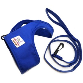 TSA Fast Pass Hold M Tight Travel Leash Harness - LG-XL (See Sizing Chart) (Blue)