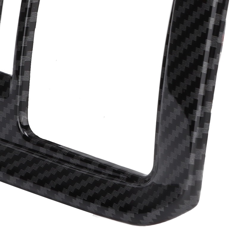 Rear Air Conditoner Outlet Vent Cover Panel Trim Carbon Fiber