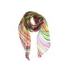 Zac's Alter Ego Multicolour Rainbow Stripe Hippy Sash Scarf