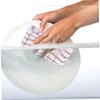 Ciieeo 3Pcs Supple Kitchen Dish Towels Organic Cotton Cleaning Cloths