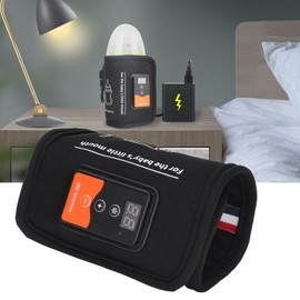 Calentador de Biberones, Mini Portátil Tipo C USB Temperatura Constante Calentamiento Rápido Artefacto de Leche Caliente Viaje de Bebé Dispositivo de Leche Caliente Aislado Ajustable Inteligente, para