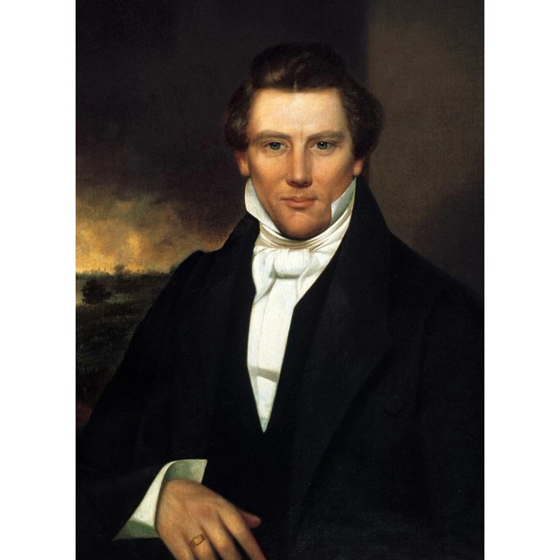 Joseph Smith Portrait PHOTO 1842 Nauvoo Illinois Mormon Prophet Church