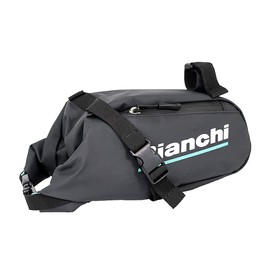 Bianchi Saddle Bag Large Black JP213S3803BK000 (W) 10.5 x H 13.5 x (D) 20 cm