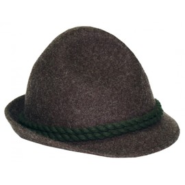 Traditional Hat Brown Loden Hunter-Hiking Hat Hunting Fisherman Mountain Traditional Loden Hat Tricorn Men Women Mountaineering Forester Hunter Hiking Costume Hiking Hat Forest Leisure Hat, brown