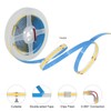 DC 24V COB LED Strip Light, 32.8ft(10M) 3120LEDs CRI 90+