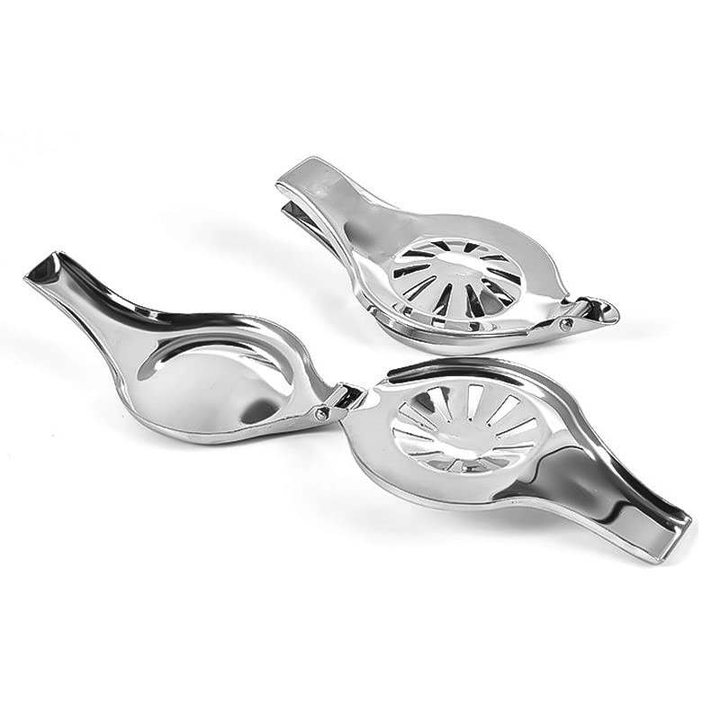 IKAAR Pack of 2 Lemon Squeezers, Stainless Steel Lime Juicer,