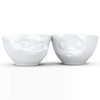 Medium bowls, dip bowls, set of 4 grinding, kissing mouth,