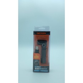 NICRON B74UV LED Handy Light, L-Shaped, L-Shaped, Oscillating Neck, Clip, Magnet, Chest Light, Small, Hands-free, Compact, Portable, Outdoor, Maintenance, Inspection, Work, Climbing, Walking, Running,