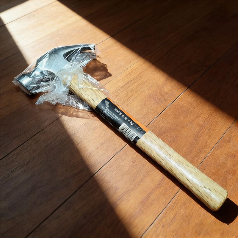8.8 Ounce Claw Hammer,Forged Carbon Steel Head Small hammer Wood