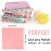 taonganui Pack of 12 Microfibre Cloths Microfibre Kitchen Cleaning Cloths