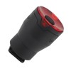 Smart Bike Tail Light Automatic On Off Rechargeable Red Back