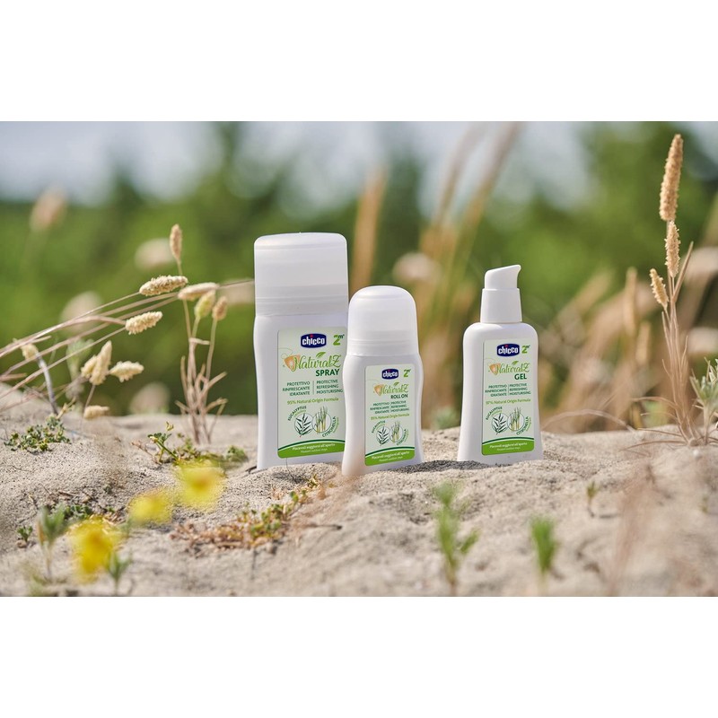 CHICCO NaturalZ 60ml Natural Summer Season Protection Gel with Lemongrass
