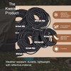 KWEIEST Reflective Bungee Cord 1/4 Inch Cords Kayak Stretch String