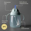 Tommee Tippee Vaso Entrenador Popote Silicón 240 ml 6+m Rosa