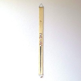 Wlj2395 Tapestry Stylish Japanese Modern Linen Vertical Thin Tapestry Seven Lucky Wax