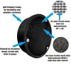 Air Duct Screen and Carbon Filter 6 inch; Atomic Innovations