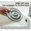 Diatomite Soap Dish, Quick Dry Absorbent Soap Holder, Round, White