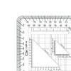 CYA Square Military Map Coordinate Scale Protractor Map for Land