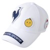 Cox Sportif LG4FCP05L Women's Cap, Character Patch, Removable, Cute, Chicken,