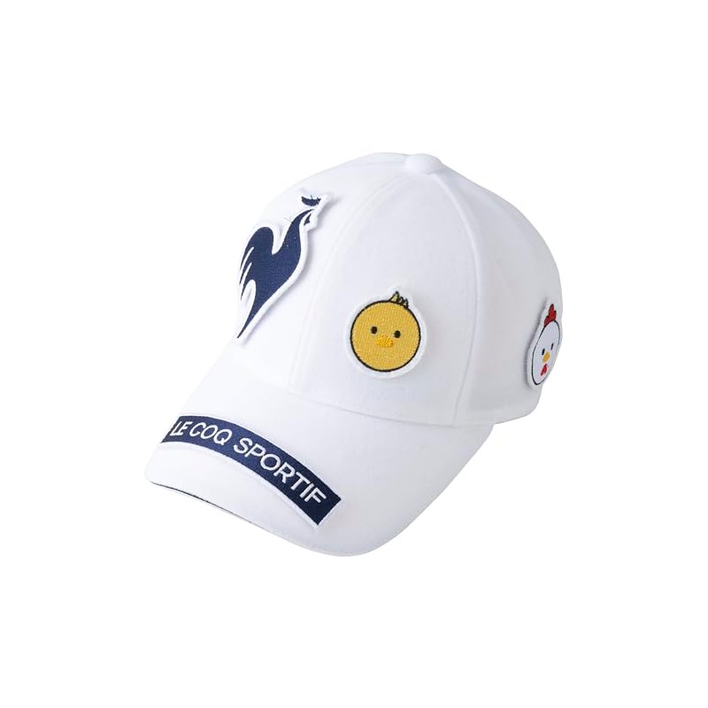 Cox Sportif LG4FCP05L Women's Cap, Character Patch, Removable, Cute, Chicken,