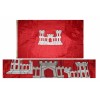 5x8 Embroidered Sewn Army Corps of Engineers Nylon Flag 5'x8'
