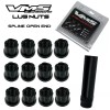 VMS Racing QTY 20 VMS Racing 14X1.5 Wheels Black Spline