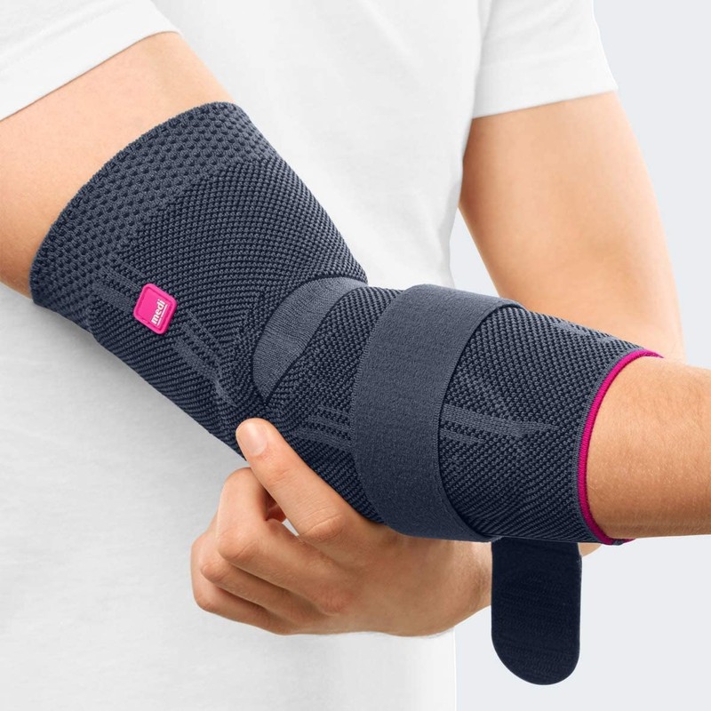 medi Epicomed Elbow Support | Unisex | Silver | Size