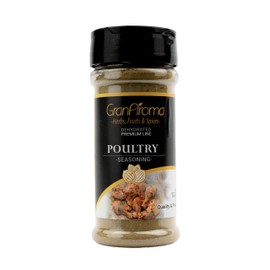 GranAroma Poultry Seasoning, Chicken & Turkey Seasoning, Flavorful, Marinades & Dry Rubs (3 Ounce)
