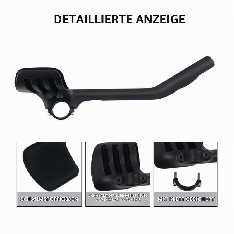 Alfa Pasca Triathlon Handlebar Attachment Carbon 31.8 Triathlon Attachment 30°