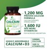 Calcium Supplement 1200 mg - with Vitamin D3 for Best