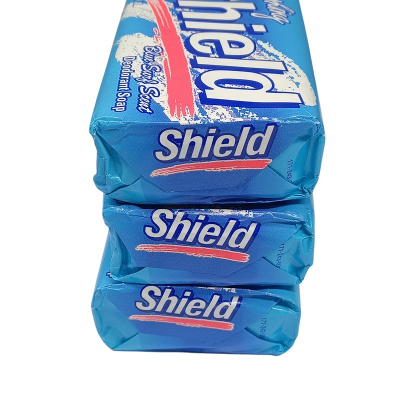 Shield Vintage 1992 Shield Deodorant Bar Soap Blue Surf Scent