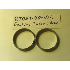 Unbranded Harley 27059-40 (1) Pr Brass Bushing Intake Manifold Nuts Big Twins & K-Models