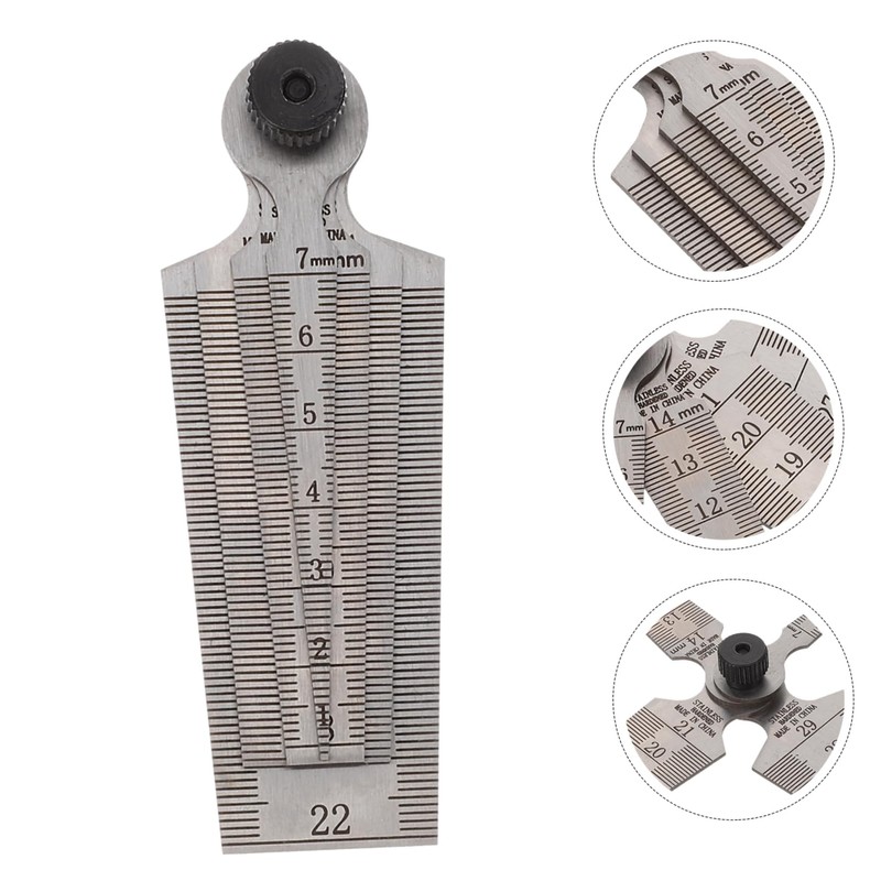 GLEAVI 4sets Gauges for Gap Measurement Precision Stainless Steel Gauges