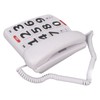 Large Button Phone for Seniors, Simple Classic Corded Landline Phone,