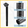 BULLSPANN Seat Post 27.2 Bicycle Saddle Post 300x27.2mm Aluminum Alloy