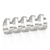 2.5" 304 Stainless Steel Exhaust Pie Cuts - 90 Degree