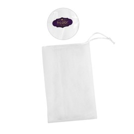 Frcolor 10 PCS Exfoliating Mesh Soap Saver Pouch Bag Sack Sponge
