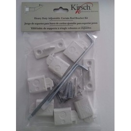 Kirsch LockSeam Curtain Rod projection extensions