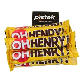 Oh Henry! Chocolatey Candy Bars, Full Size 58g/2.05 oz, Pack of 6, Shipped from Canada