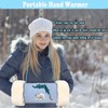 MatFirsmo Faux Fur Hand Muffs, Portable Hand Warmer Pouch with