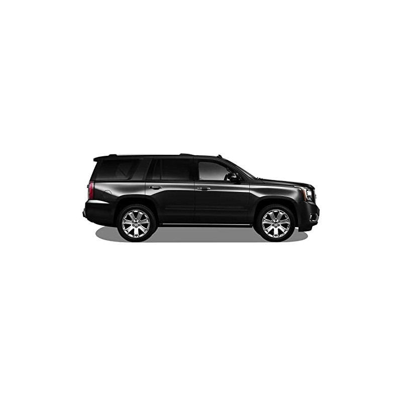 Chrome Delete Blackout Vinyl Overlay for 2015-2020 GMC Yukon Window